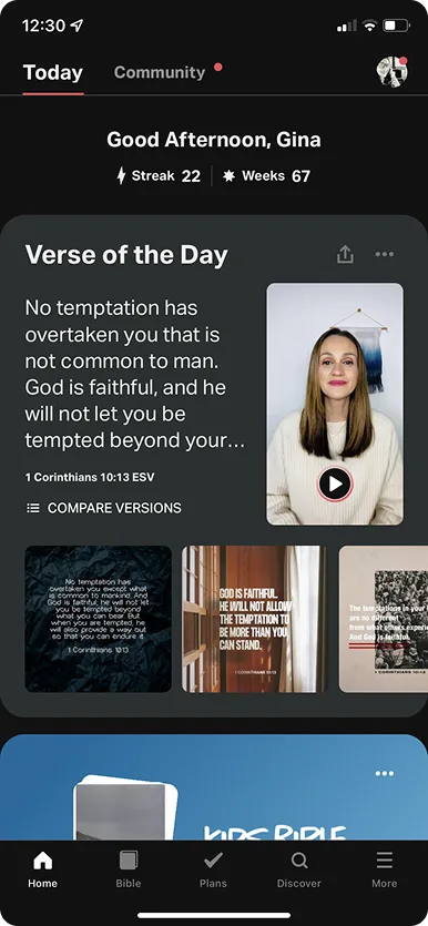 YouVersion Today View redesign